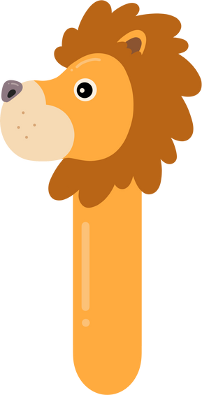 cute lion number 1