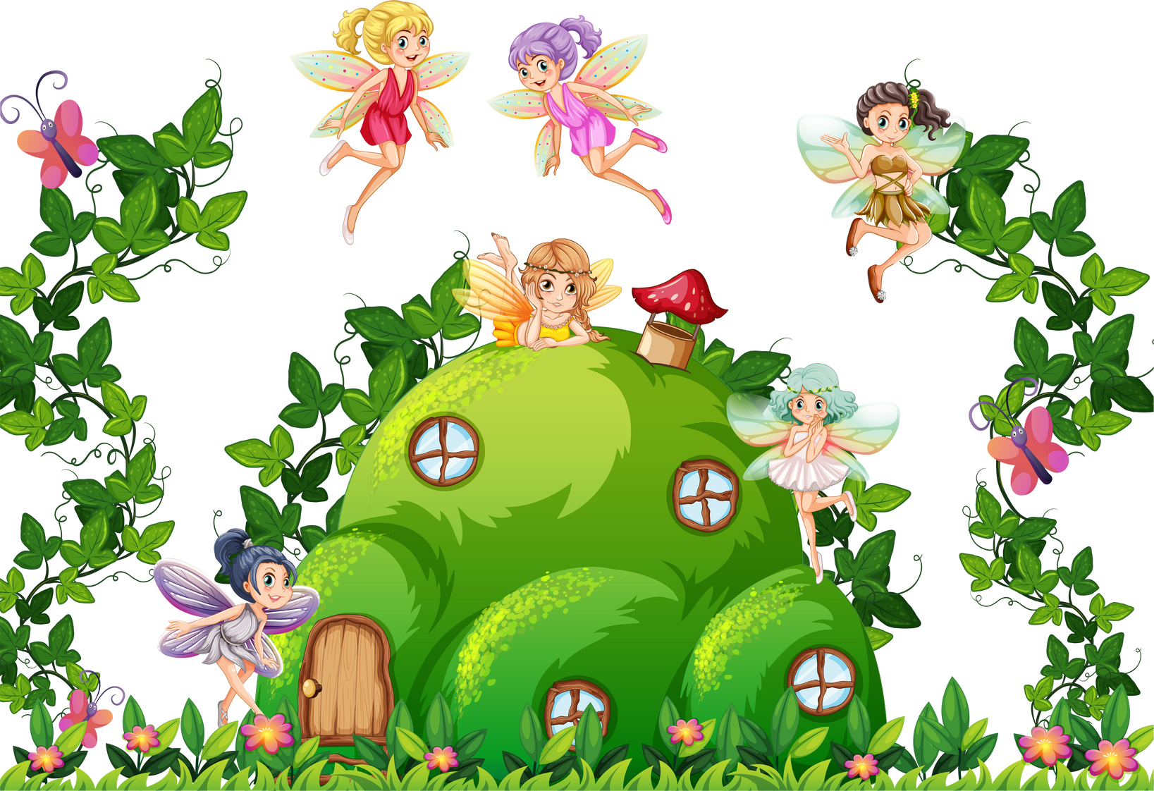 Fairy at the hill house