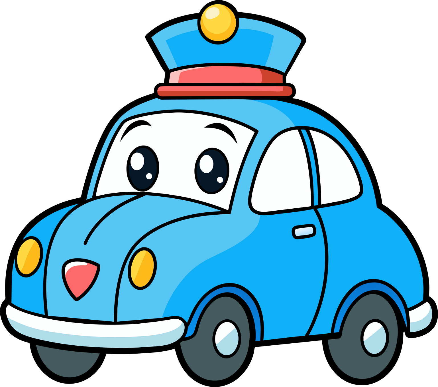 Cute Police Car