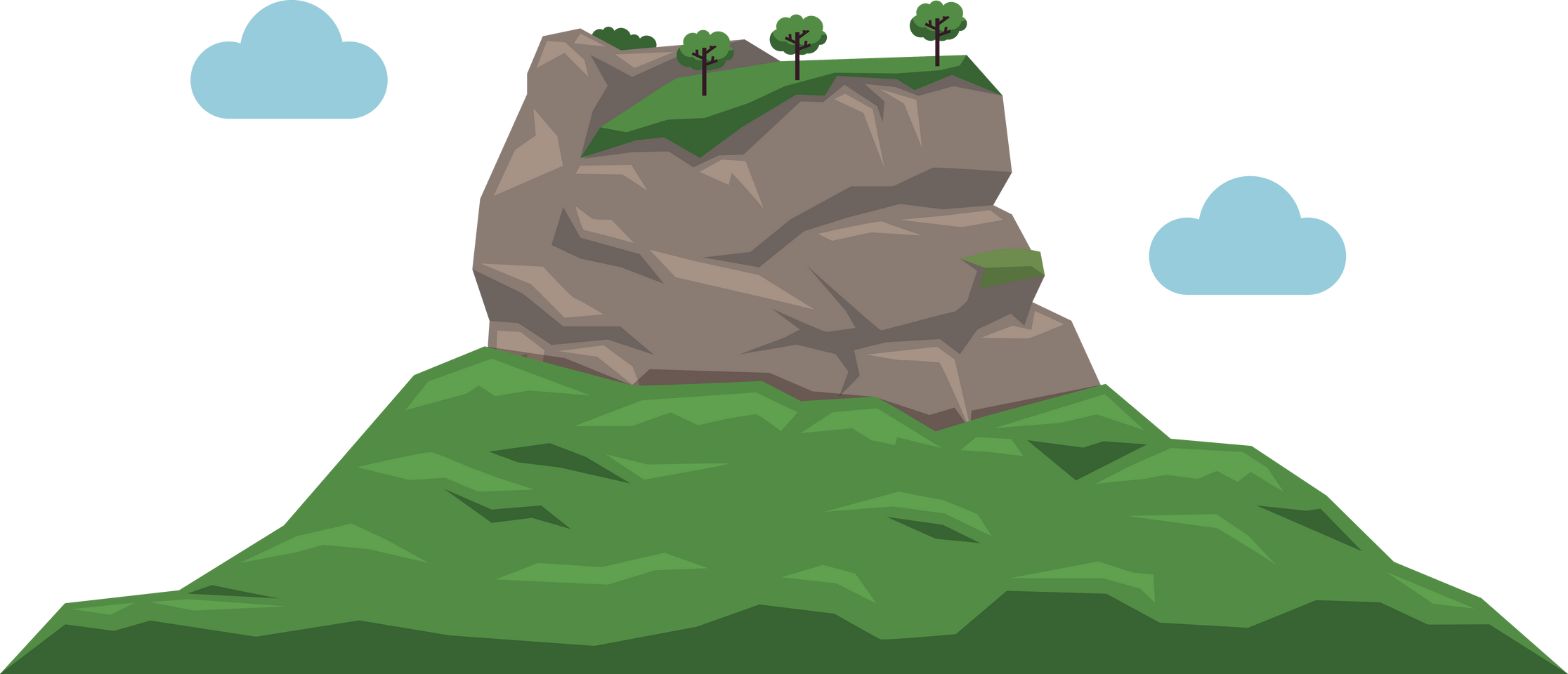 Lion Rock Sri Lanka clipart